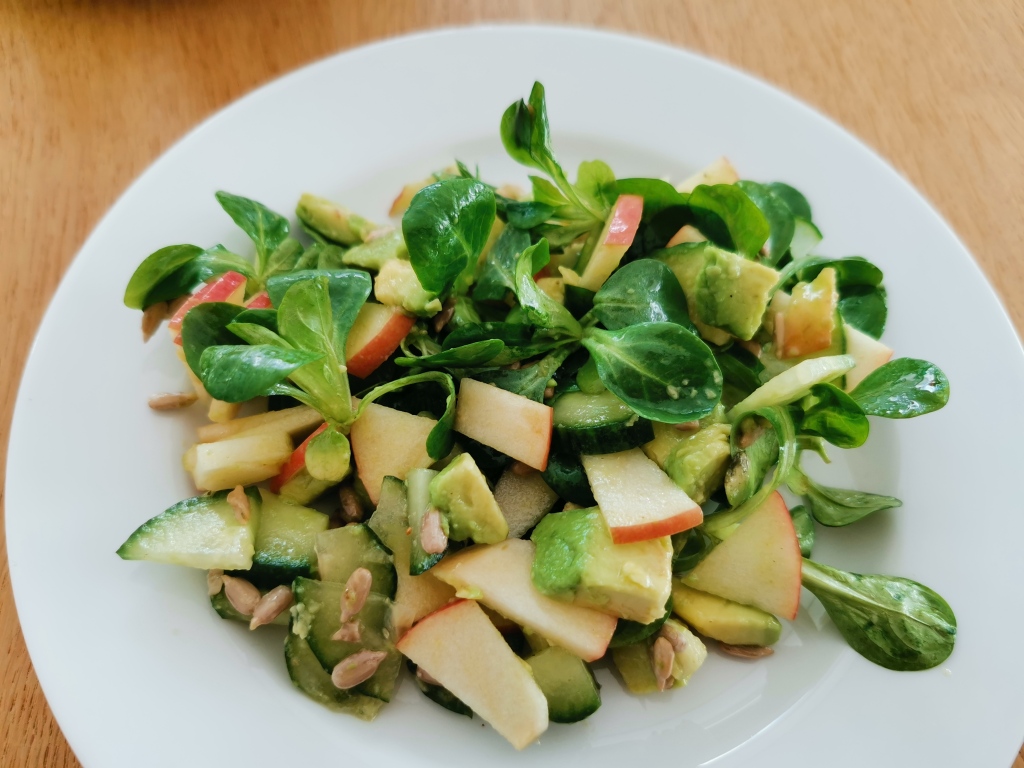 Avocado Salat mit Apfel – Sarah Brauns Blog